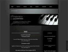Tablet Screenshot of accademiamusicalelacertosa.it